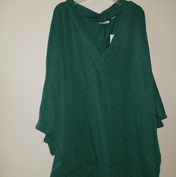 New York & Company Sweaters - Green Dolman Top
